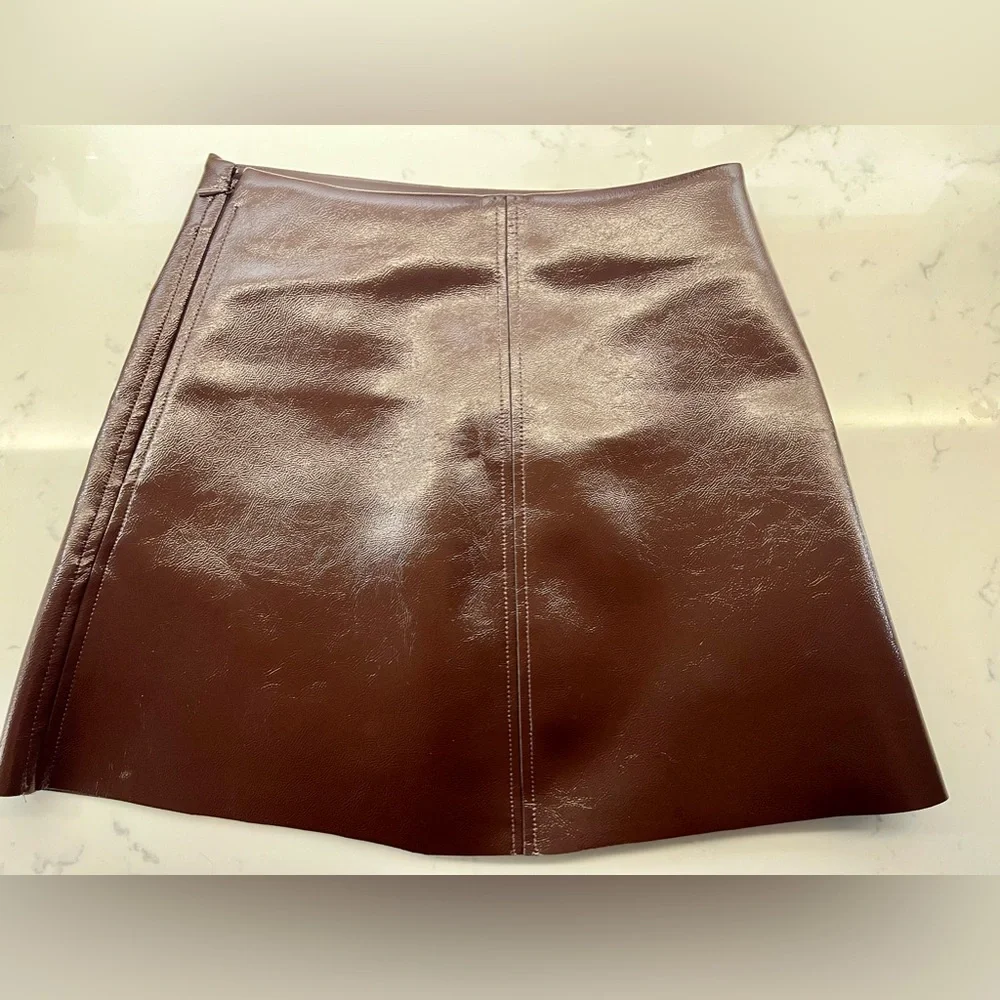 HM coated mini skirt - Picture 7 of 7